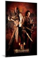 Disney Pirates of the Caribbean: Dead Man's Chest - Jack and Will-Trends International-Mounted Poster