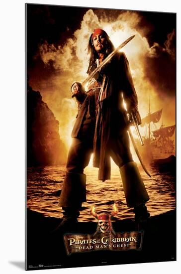 Disney Pirates of the Caribbean: Dead Man's Chest - Jack-Trends International-Mounted Poster