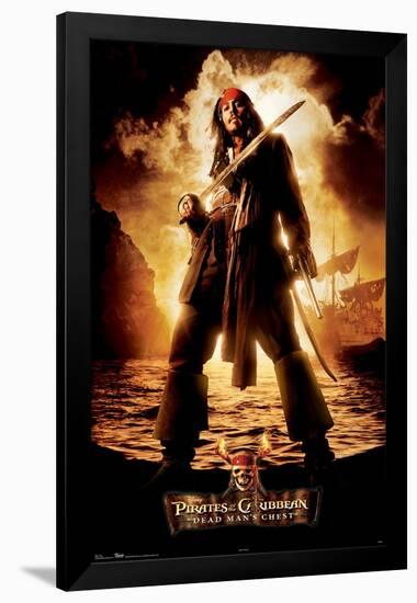 Disney Pirates of the Caribbean: Dead Man's Chest - Jack-Trends International-Framed Poster