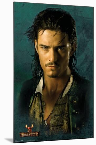 Disney Pirates of the Caribbean: Dead Man's Chest - Will-Trends International-Mounted Poster