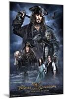 Disney Pirates of the Caribbean: Dead Men Tell No Tales - Collage-Trends International-Mounted Poster