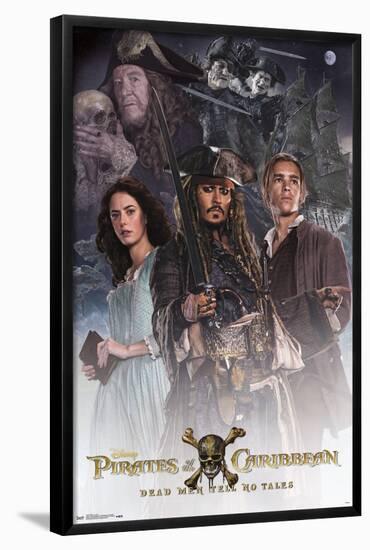 Disney Pirates of the Caribbean: Dead Men Tell No Tales - Crew-Trends International-Framed Poster
