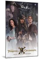 Disney Pirates of the Caribbean: Dead Men Tell No Tales - Crew-Trends International-Mounted Poster