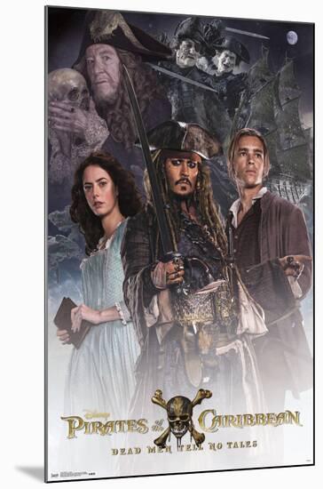 Disney Pirates of the Caribbean: Dead Men Tell No Tales - Crew-Trends International-Mounted Poster