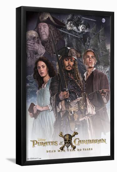 Disney Pirates of the Caribbean: Dead Men Tell No Tales - Crew-Trends International-Framed Poster