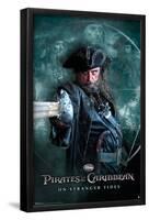 Disney Pirates of the Caribbean: On Stranger Tides - Black Beard-Trends International-Framed Poster