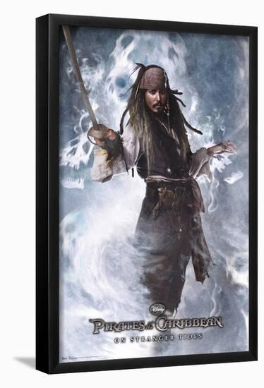 Disney Pirates of the Caribbean: On Stranger Tides - Jack-Trends International-Framed Poster