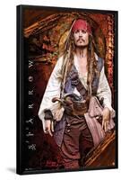 Disney Pirates of the Caribbean: On Stranger Tides - Johnny Depp-Trends International-Framed Poster