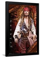 Disney Pirates of the Caribbean: On Stranger Tides - Johnny Depp-Trends International-Framed Poster