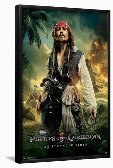 Disney Pirates of the Caribbean: On Stranger Tides - One Sheet 2-Trends International-Framed Poster