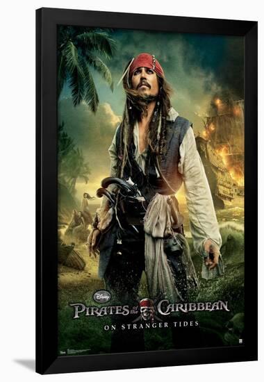 Disney Pirates of the Caribbean: On Stranger Tides - One Sheet 2-Trends International-Framed Poster