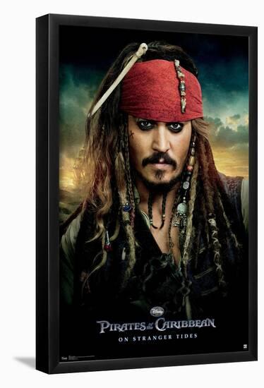 Disney Pirates of the Caribbean: On Stranger Tides - One Sheet-Trends International-Framed Poster