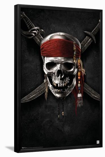 Disney Pirates of the Caribbean: On Stranger Tides - Teaser One Sheet-Trends International-Framed Poster