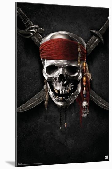Disney Pirates of the Caribbean: On Stranger Tides - Teaser One Sheet-Trends International-Mounted Poster