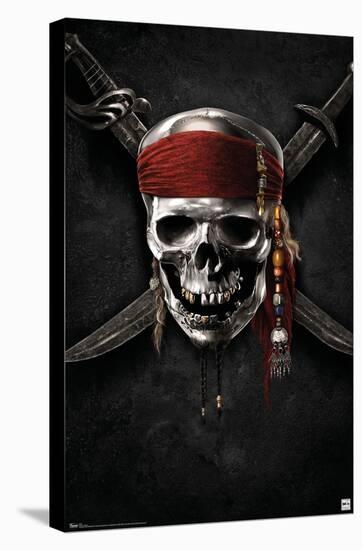 Disney Pirates of the Caribbean: On Stranger Tides - Teaser One Sheet-Trends International-Stretched Canvas