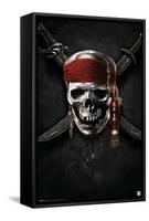 Disney Pirates of the Caribbean: On Stranger Tides - Teaser One Sheet-Trends International-Framed Stretched Canvas