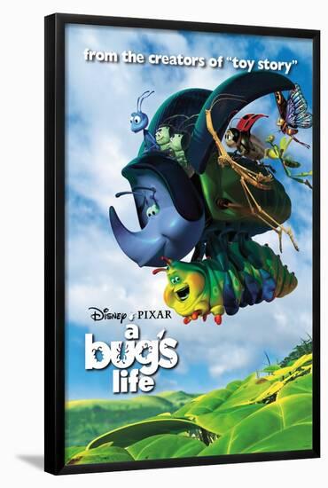 Disney Pixar A Bug's Life - One Sheet-Trends International-Framed Poster