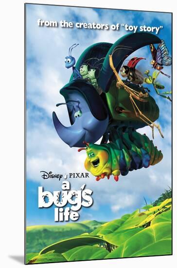 Disney Pixar A Bug's Life - One Sheet-Trends International-Mounted Poster