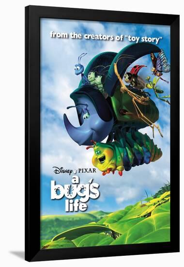 Disney Pixar A Bug's Life - One Sheet-Trends International-Framed Poster