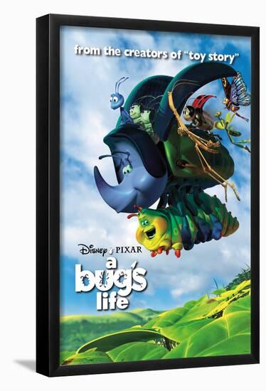 Disney Pixar A Bug's Life - One Sheet-Trends International-Framed Poster