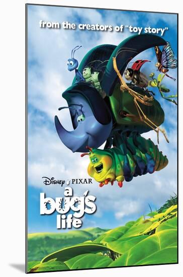 Disney Pixar A Bug's Life - One Sheet-Trends International-Mounted Poster