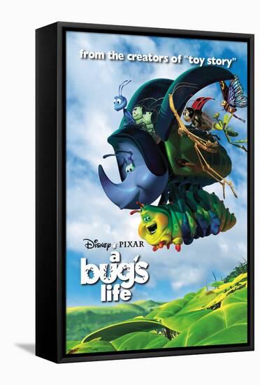 Disney Pixar A Bug's Life - One Sheet-Trends International-Framed Stretched Canvas