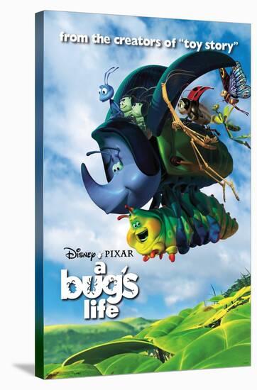 Disney Pixar A Bug's Life - One Sheet-Trends International-Stretched Canvas