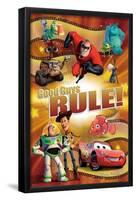 Disney Pixar - Best of Pixar - Good Guys Rule!-Trends International-Framed Poster
