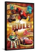 Disney Pixar - Best of Pixar - Good Guys Rule!-Trends International-Framed Poster