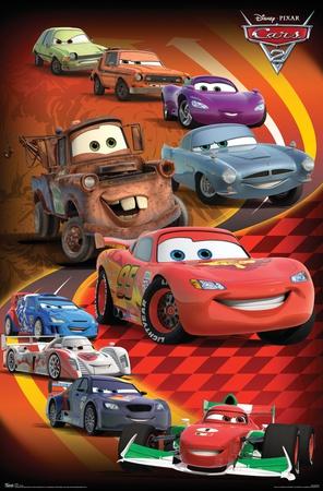 Disney cars hotsell movie poster