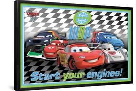 Disney Pixar Cars 2 - International Racers-Disney Pixar-Framed Poster