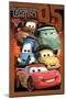 Disney Pixar Cars 2 - Pit Crew-Trends International-Mounted Poster