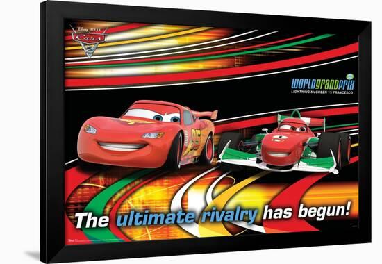 Disney Pixar Cars 2 - Racing Rivals-Trends International-Framed Poster