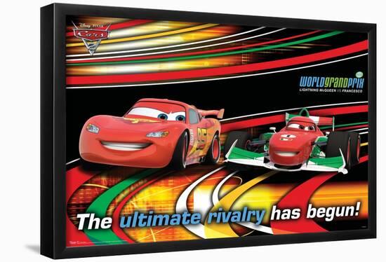 Disney Pixar Cars 2 - Racing Rivals-Trends International-Framed Poster