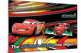 Disney Pixar Cars 2 - Racing Rivals-Trends International-Mounted Poster