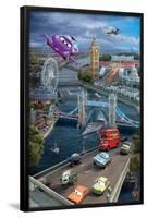 Disney Pixar Cars 2 - Triptych 2-Trends International-Framed Poster