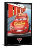 Disney Pixar Cars 3 - Lightning-Trends International-Framed Poster