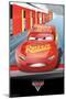 Disney Pixar Cars 3 - Lightning-Trends International-Mounted Poster