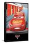 Disney Pixar Cars 3 - Lightning-Trends International-Framed Stretched Canvas