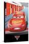 Disney Pixar Cars 3 - Lightning-Trends International-Stretched Canvas