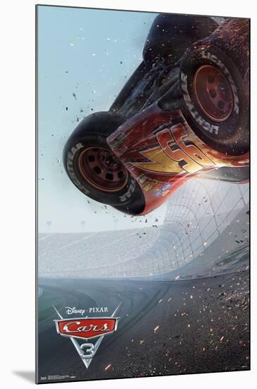 Disney Pixar Cars 3 - One Sheet-Trends International-Mounted Poster