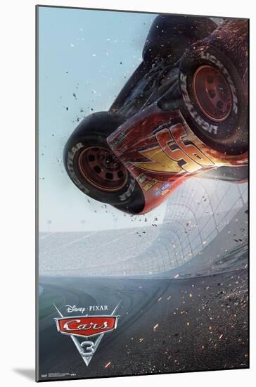 Disney Pixar Cars 3 - One Sheet-Trends International-Mounted Poster