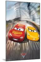 Disney Pixar Cars 3 - Race to Win-Trends International-Mounted Poster