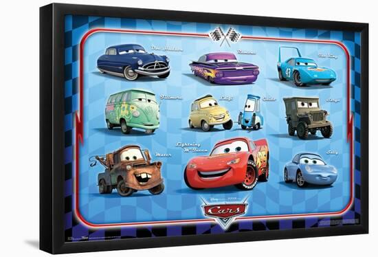 Disney Pixar Cars - Group-Trends International-Framed Poster