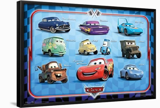 Disney Pixar Cars - Group-Trends International-Framed Poster