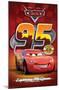 Disney Pixar Cars - Lightning-Trends International-Mounted Poster