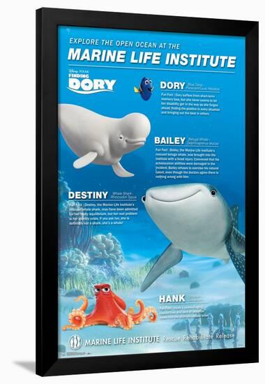 Disney Pixar Finding Dory - Group-Trends International-Framed Poster