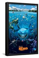 Disney Pixar Finding Nemo - Cast-Trends International-Framed Poster