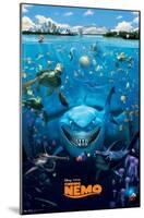 Disney Pixar Finding Nemo - Cast-Trends International-Mounted Poster