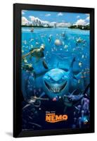 Disney Pixar Finding Nemo - Cast-Trends International-Framed Poster